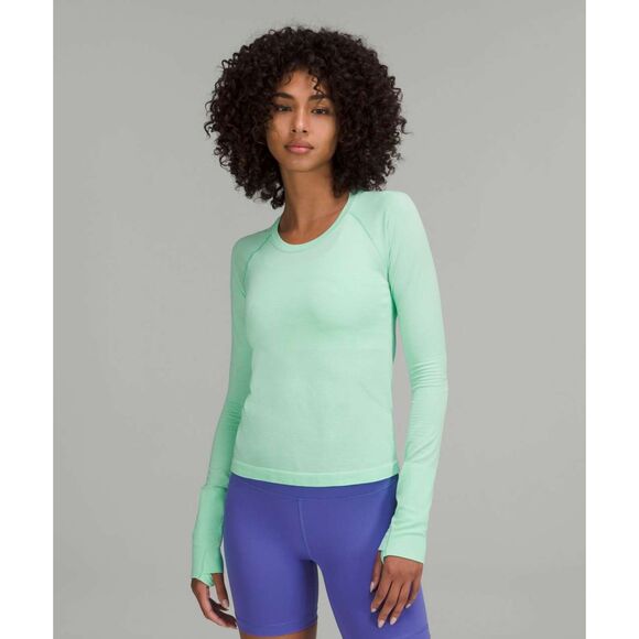 Lululemon Swiftly Tech Long Sleeve Shirt 2.0 *Race Length Size 10 - Picture 1 of 11